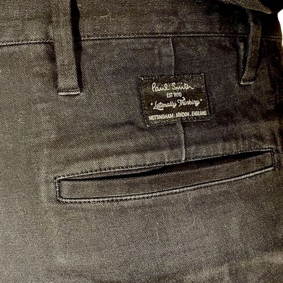 Paul Smith “laterally thinking” black‎ chinos 32 - Picture 5 of 7